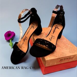 American Rag Cie Size 10 block-heel dress sandals NEW IN BOX! 🖤